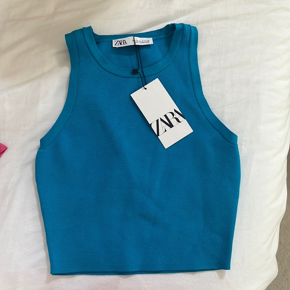 Blue Zara Top